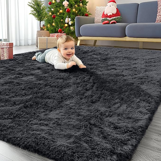 OLANLY 7x10 Machine Washable Large Area Rugs by OLANLY