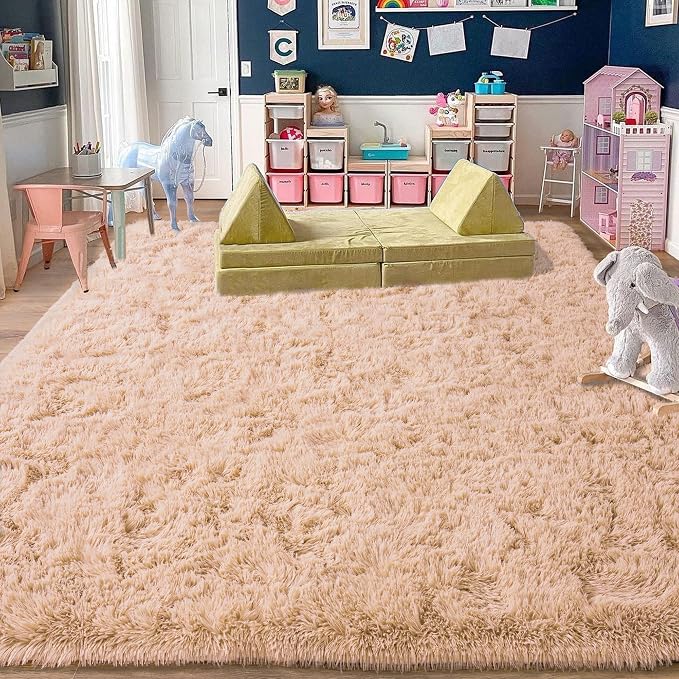 Rugs for Living Room 10x14, Soft Shaggy Modern Shag Area Rug for Bedroom - Image 2