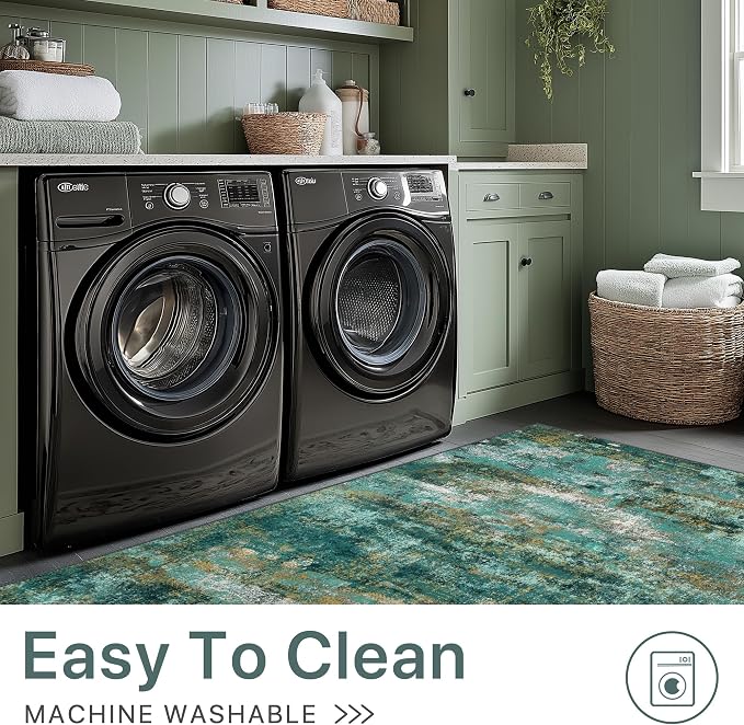 Runner Rug for Hallway Kitchen, 2x6 Machine Washable Runners Rug for Entryway - Image 5