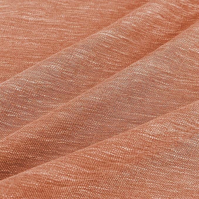 MYSKY HOME Burnt Orange Curtains - Image 6