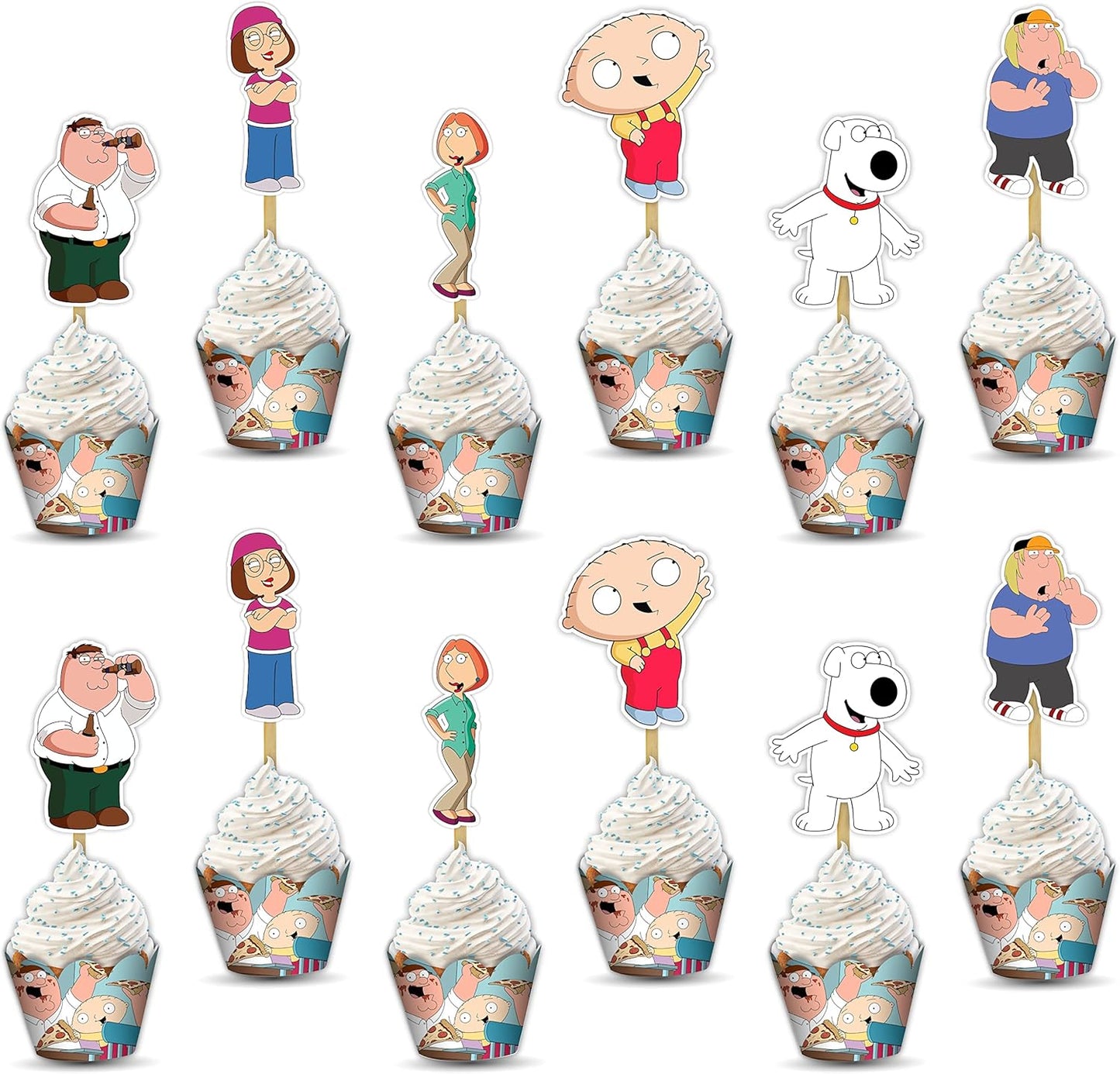 Seyal® Stewe Griffin Cupcake wrapper