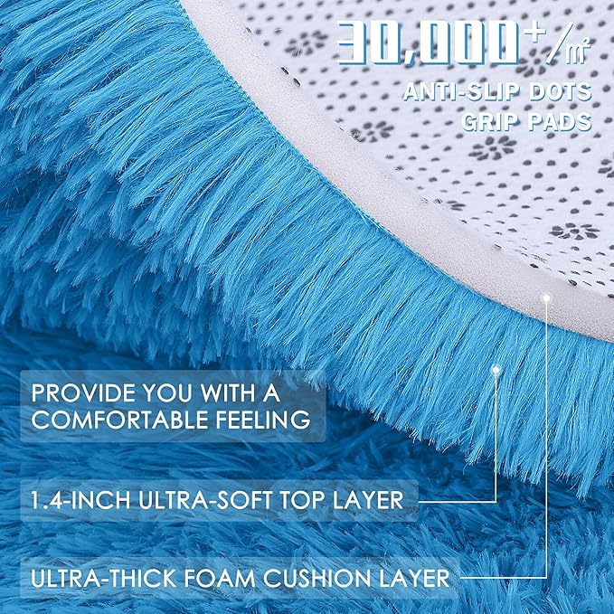 OLANLY 5x7 Machine Washable Large Area Rugs - Image 8