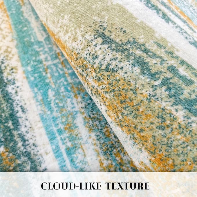Lansny Modern Abstract Runner Rug 2x5 - Image 8