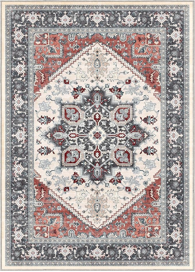 OPPODREAM Soft 8x10 Area Rugs, Washable Rugs 8x10 - Image 9
