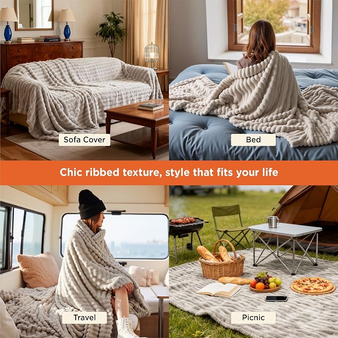 Bedsure GentleSoft King Size Blanket - Image 4