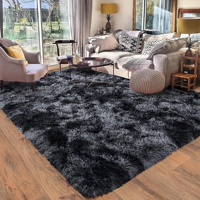 Rugs for Living Room 5x7, Soft Shaggy Modern Shag Area Rug for Bedroom - Image 3