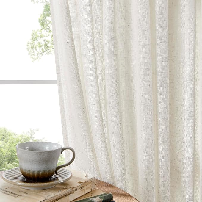 Joydeco Light Filtering Curtains 108 Inch Length - Image 7