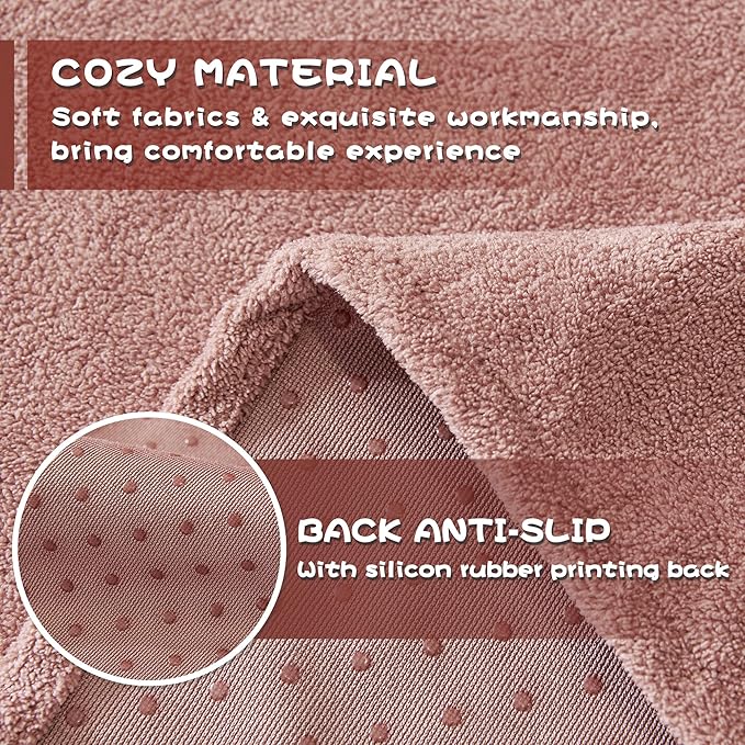 MYSKY HOME Pink Sofa Cover, Couch Covers for Pet, Oversized Couch Covers for 3 Cushion Couch, Thick Durable Sofa Covers for Furniture, Couch Cover,Non Slip Soft Protector, 91" x 150"