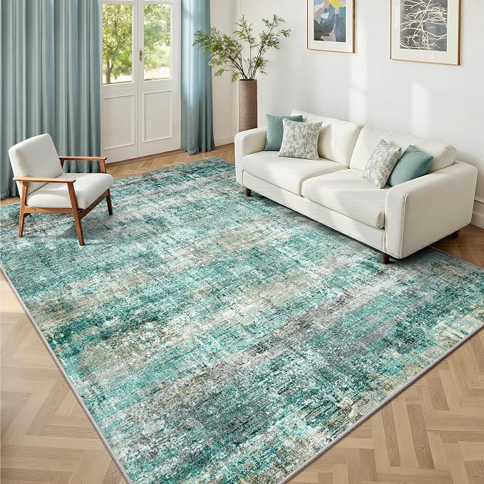 LEPEII 6x9 Area Rugs, Washable Modern Abstract Area Rugs by Unknown