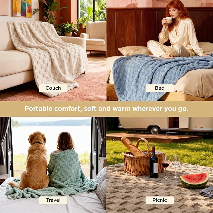 Bedsure GentleSoft Twin Blanket - Image 4