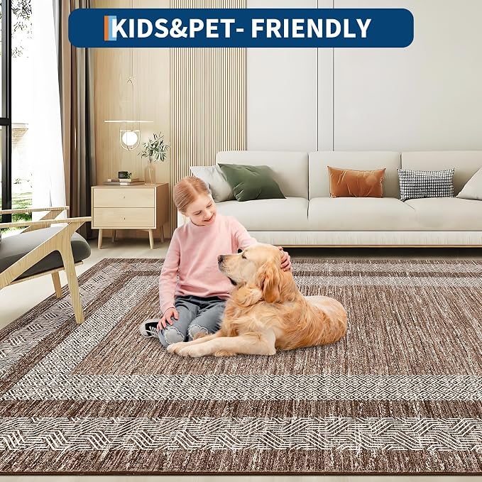 GarveeHome Washable Runner Rug 2x6 Modern Hallway Rug Non Slip Entryway Runner - Image 8