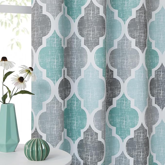 Beauoop 100% Blackout Curtains 72 Inches Long 2 Panels - Image 6