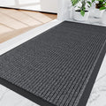 Amyracel Front Door Mat Indoor Outdoor Entrance, 24'' x 72'' All-Season Waterproof Heavy Duty Doormat for Outside Entry, Stain and Fade Resistant, Low Profile, Easy Clean Patio Entryway Mat