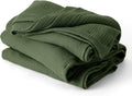Bedsure 100% Cotton Muslin Throw Blanket Large 50x70 Inches by BEDSURE