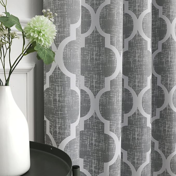 Beauoop 100% Blackout Curtains 63 Inches Long 2 Panels - Image 6