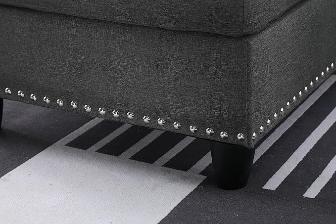 Halibur Sectional Sofa or Couch for Living Room, Apartment, Bedroom, Office