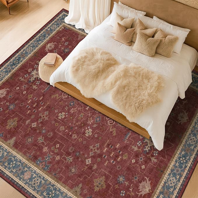 Hazo Haus Oriental 7x10 Large Area Rugs by HazoHaus
