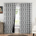 Beauoop 100% Blackout Curtains 84 Inches Long 2 Panels by Beauoop