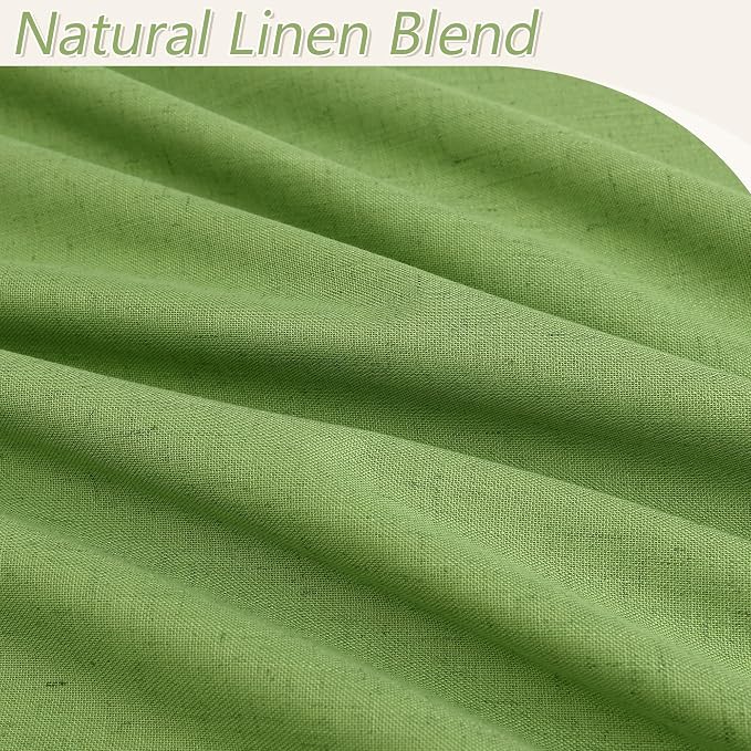 Guken 100% Blackout Curtains 120 Inch Length 2 Panels Set - Image 3