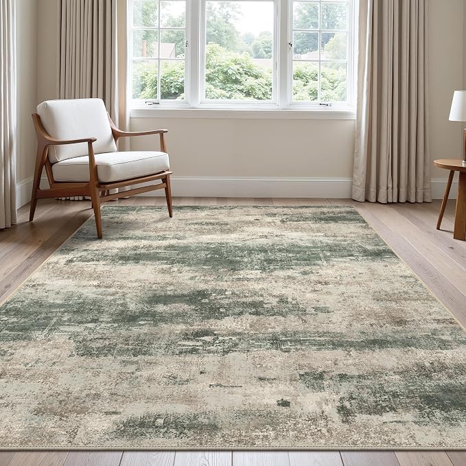 BEIMO Area Rugs 9x12 for Living Room Bedroom, Modern Abstract Machine Washable - Image 3