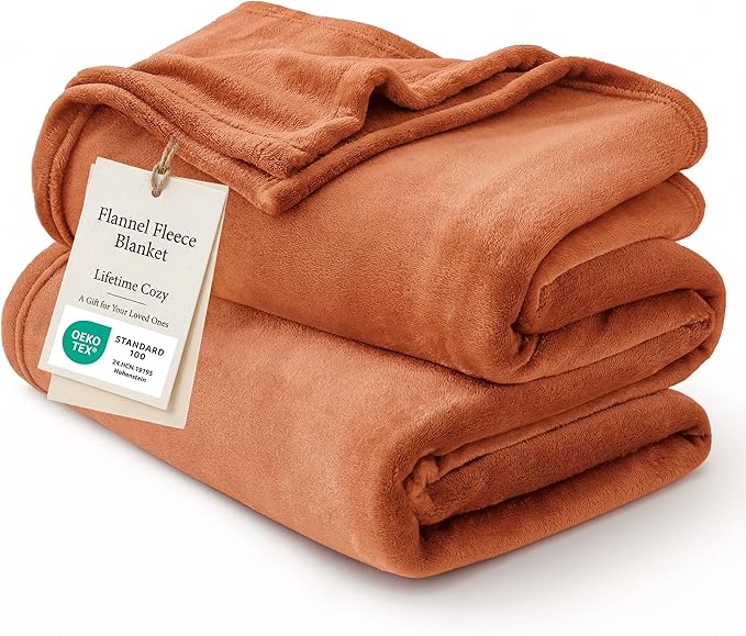 Bedsure GentleSoft Fleece Blankets Queen Size by BEDSURE