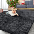 OLANLY 4x10 Area Rugs for Living Room Bedroom, Machine Washable Soft Fluffy by OLANLY
