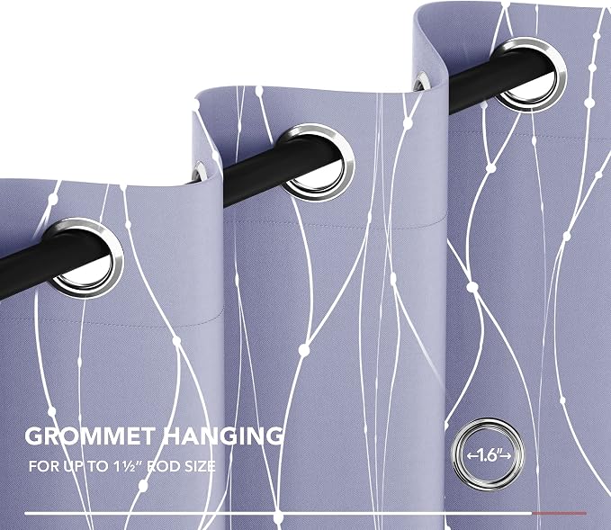 Deconovo Blackout Curtains, Thermal Insulated Soundproof Drapes - Image 6