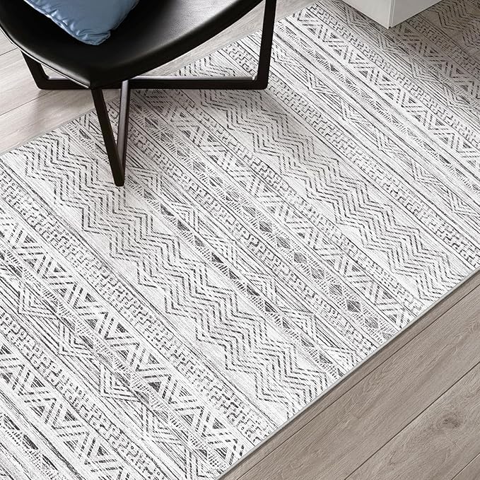 4x10 Washable Hallway Runner Rug：Moroccan Non-Slip Wide Runners - Image 7