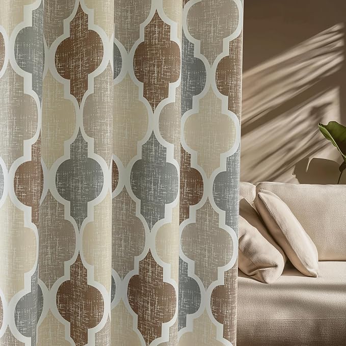 Beauoop 100% Blackout Curtains 84 Inches Long 2 Panels - Image 8