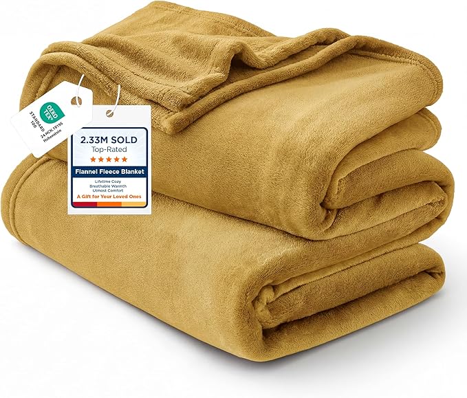 Bedsure GentleSoft Bedding Fleece Blanket by BEDSURE