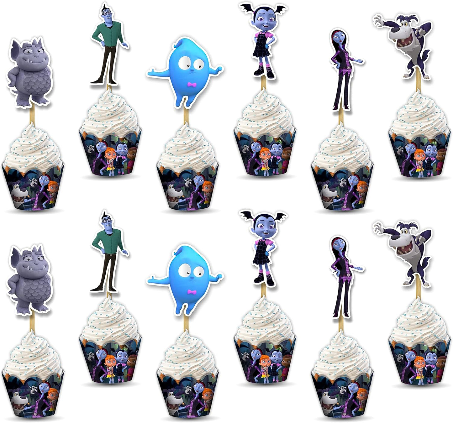 Seyal® Vamprina Cupcake Wrapper