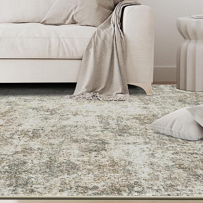 6x9 Area Rugs for Living Room Rug Washable: Abstract Rug for Dining Room - Image 9