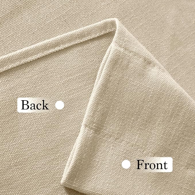 RYB HOME Cafe Curtains 24 inches Length, Short Kitchen Valances and Curtain Set - Image 3