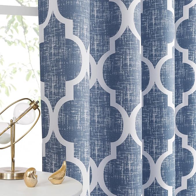 Beauoop 100% Blackout Curtains 84 Inches Long 2 Panels - Image 4