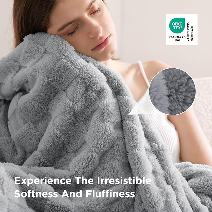 Bedsure GentleSoft Blankets Queen Size - Image 4
