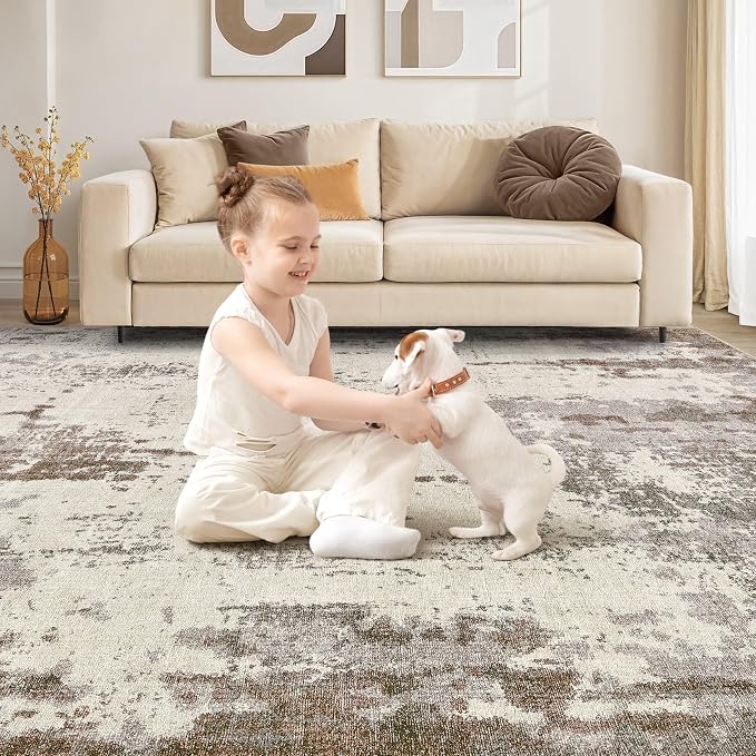 UERMEI 10x14 Area Rug Living Room Rugs - Image 5