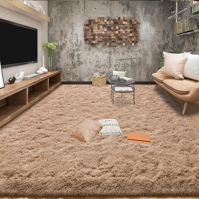 Tepook Super Soft Fluffy Rug for Bedroom, Modern Shaggy Fuzzy Kids Rugs for - Image 3