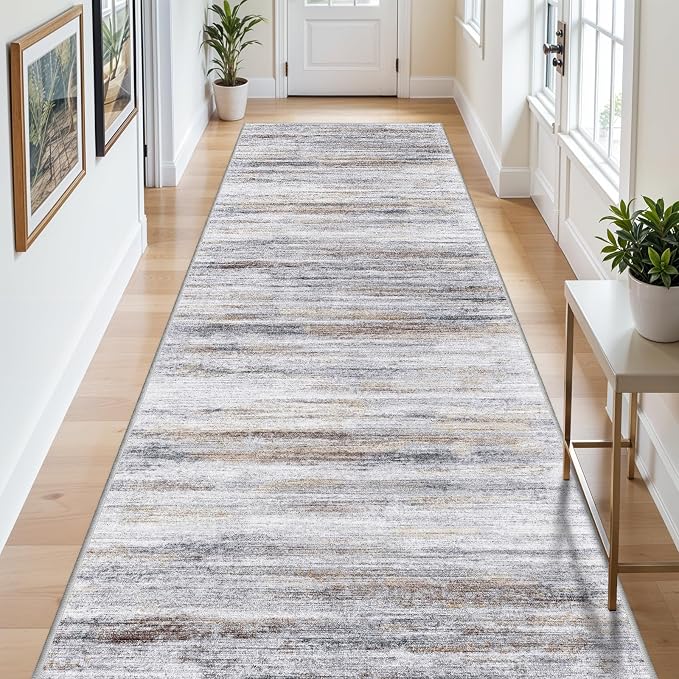 5x12 Runner Rug for Wide Hallway: Long Washable Runners for Entryway Living - Image 2
