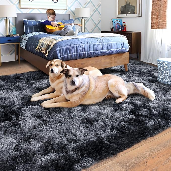 9x12 Area Rug for Living Room, Ultra Soft Large Shag Rug for Bedroom, Upgrade - Image 3