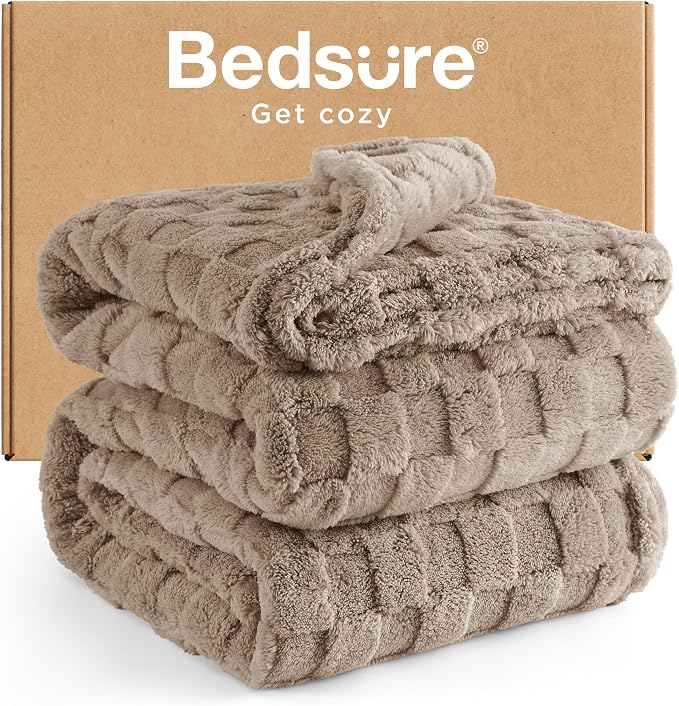 Bedsure GentleSoft Blankets Queen Size by BEDSURE