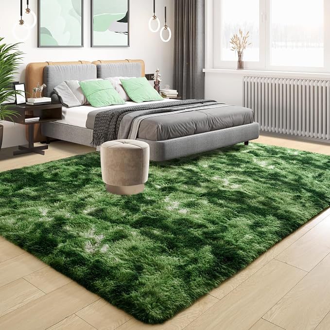 Tepook Fluffy Large Rugs for Living Room, Area Rug 6x9 Soft Carpet for Bedroom - Image 3