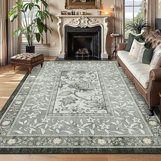 GarveeHome Provence 8x10 Area Rugs by GarveeHome