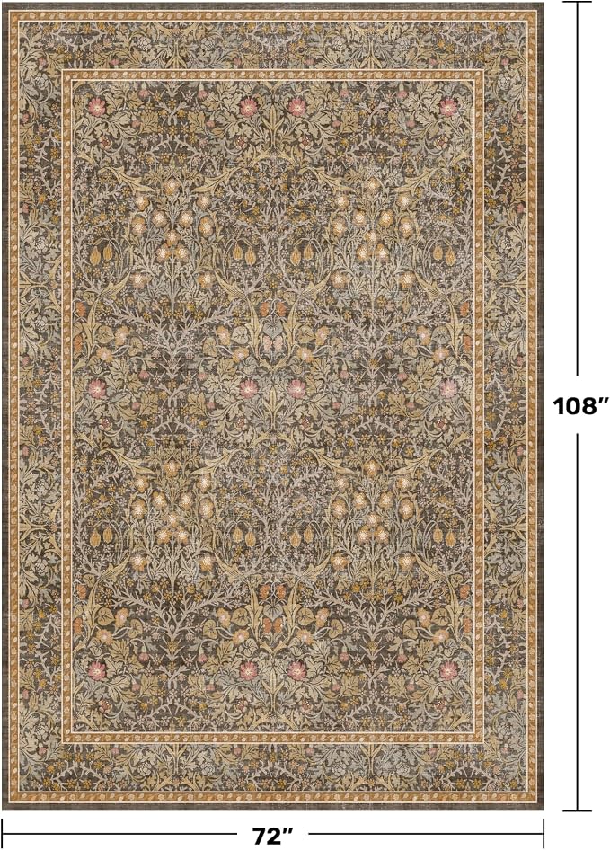 Washable Dining Room Rugs for Under Table - Image 2