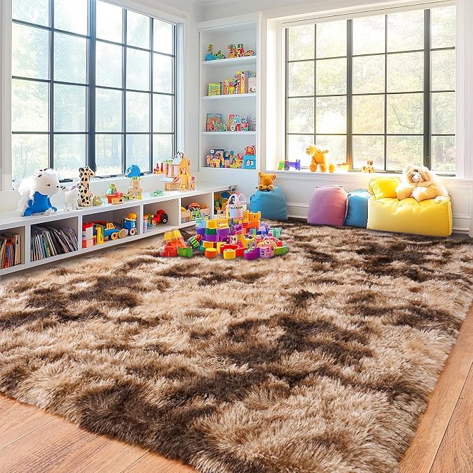 Pionblank 9x12 Area Rug, Large Area Rug - Image 3