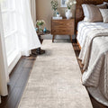 Hallway 2x8 Washable Runner Rug: Abstract Stain Resistant Entryway Kitchen Area by HYHAOYUNLAI