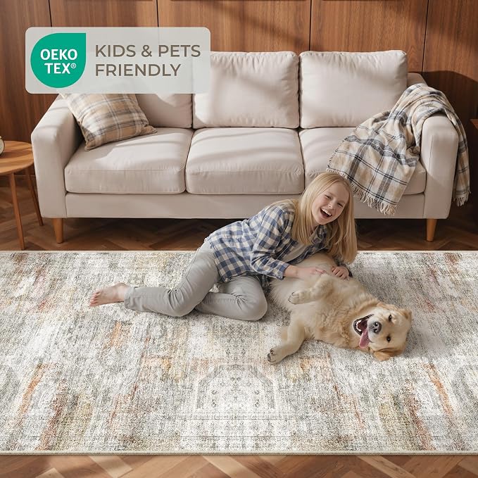 2x5 Rug Runner Washable for Entryway, Soft Bathroom Rugs - Image 9