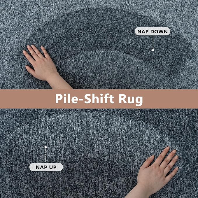 FinRèc Low Pile 6x9 Washable Area Rugs - Image 8