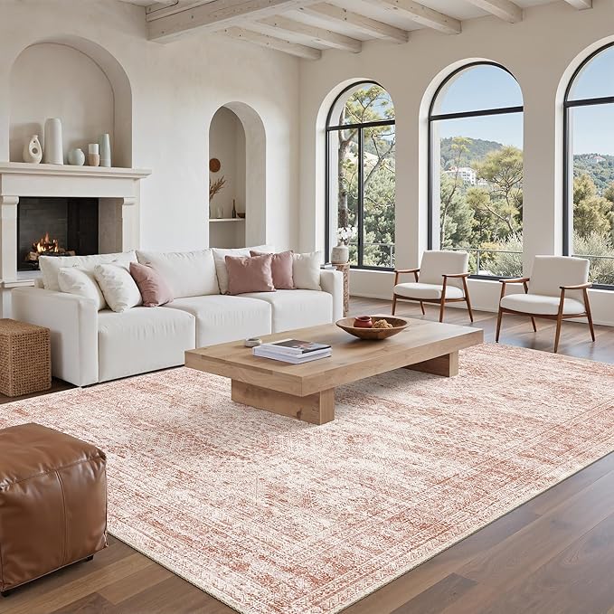 6x9 Area Rug for Living Room Washable Non-Slip Modern Rugs for Bedroom Dining - Image 9