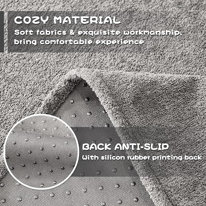 MYSKY HOME Couch Covers, Couch Cover 3 Cushion Sofa, Couch Covers for Pet, Dog Couch Protector, L Shape Sofa Cover Non Slip Sofa Slipcover Thick Washable Furniture Covers for Pets, 91"x 150", Grey