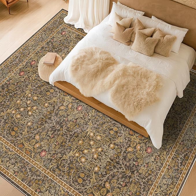Washable 9x12 Living Room Rug - Image 3
